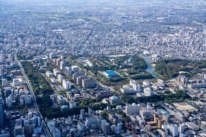 名古屋市の街並み