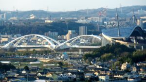 豊田市の街並み