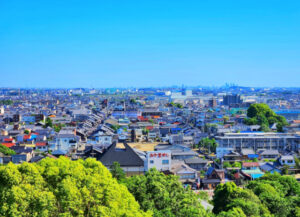 犬山市の街並み