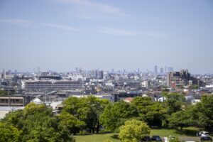 春日井市の街並み