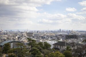 大府市の街並み